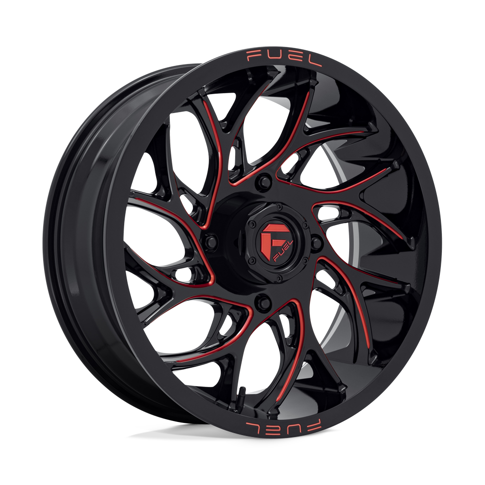 Fuel UTV D779 RUNNER UTV GLOSS BLACK MILLED CANDY RED