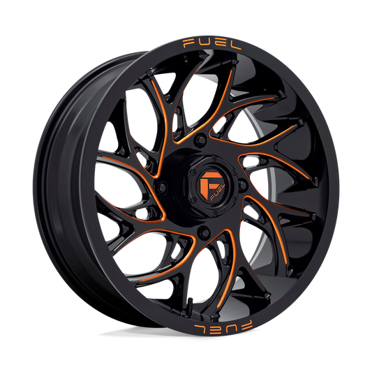 Fuel UTV D780 RUNNER UTV GLOSS BLACK MILLED ORANGE