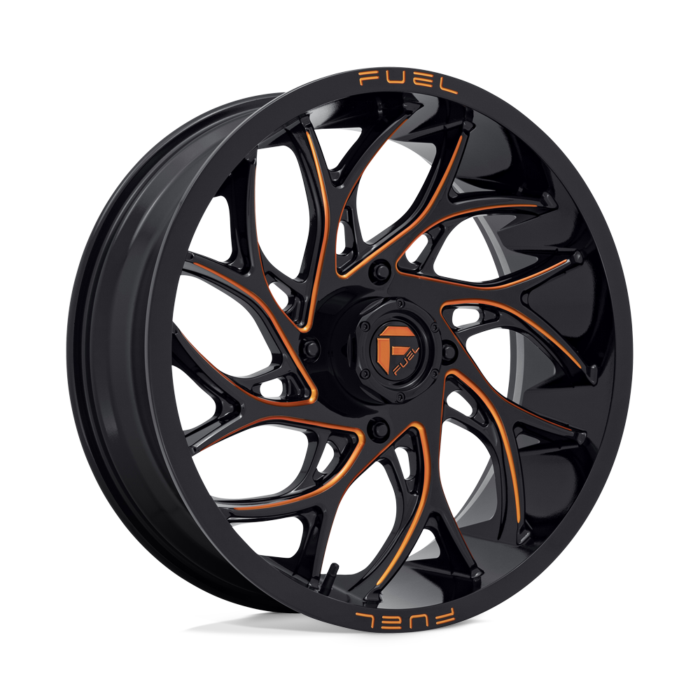 Fuel UTV D780 RUNNER UTV GLOSS BLACK MILLED ORANGE