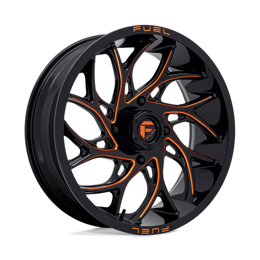 Fuel UTV D780 RUNNER UTV GLOSS BLACK MILLED ORANGE