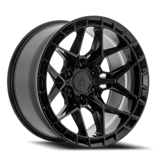 Arena Rampage Wheel Glossy Black