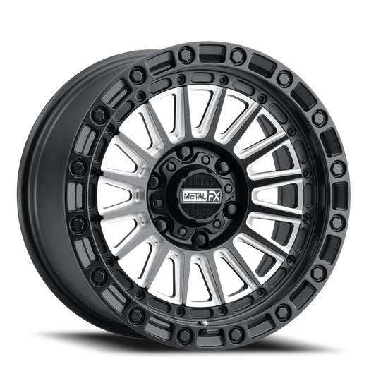 Metal-FX Rogue Truck Wheel Black