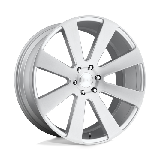 DUB 1PC S213 8-BALL GLOSS SILVER BRUSHED