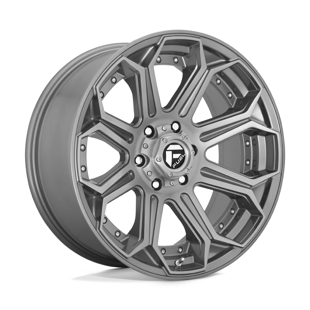 Fuel D705 SIEGE BRUSHED GUN METAL TINTED CLEAR