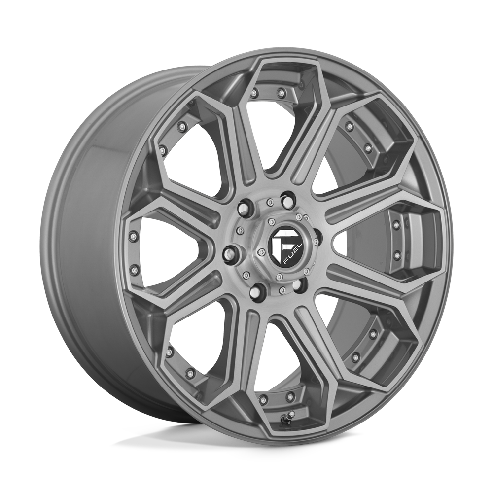 Fuel D705 SIEGE BRUSHED GUN METAL TINTED CLEAR