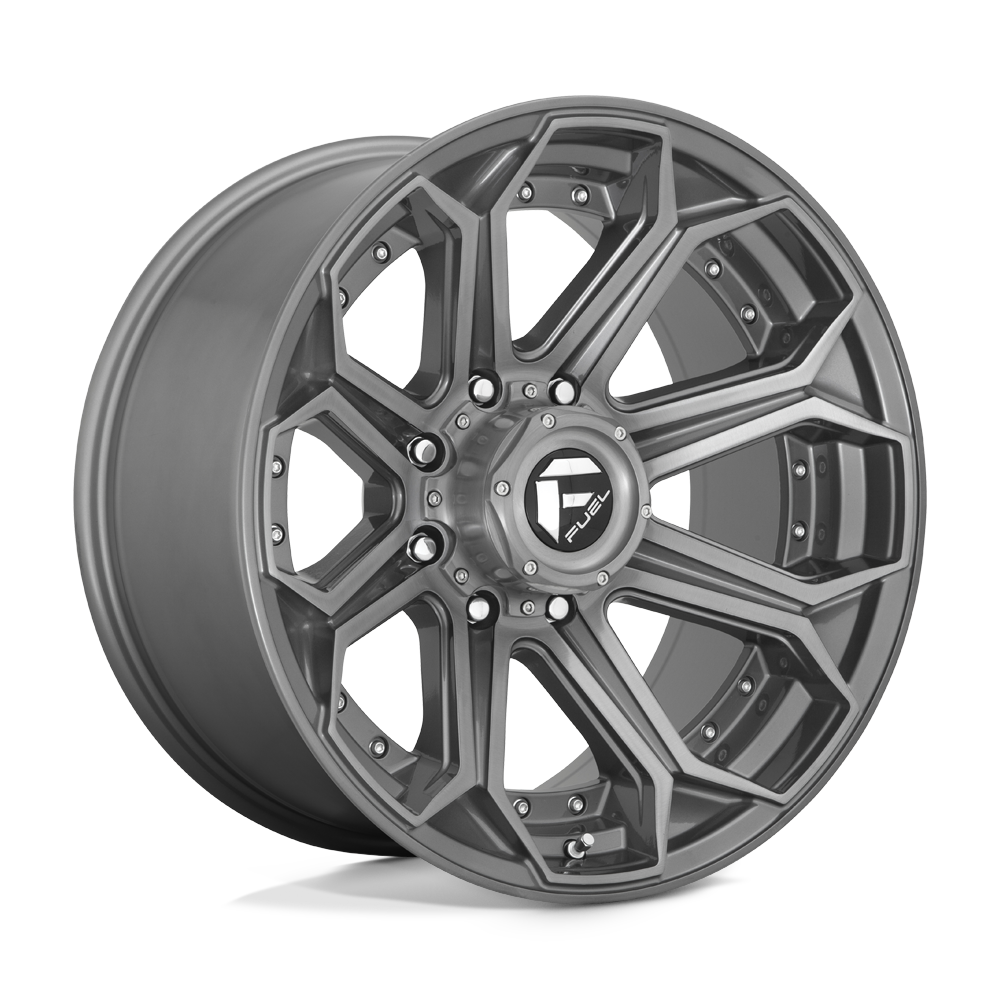 Fuel D705 SIEGE BRUSHED GUN METAL TINTED CLEAR