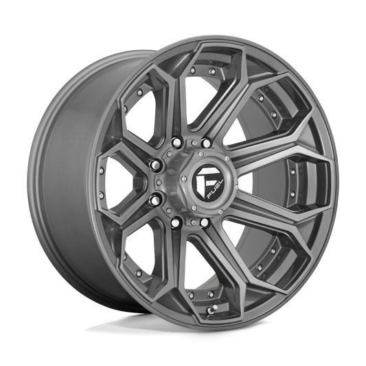 Fuel D705 SIEGE BRUSHED GUN METAL TINTED CLEAR