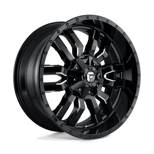 Fuel D595 SLEDGE GLOSS BLACK MILLED