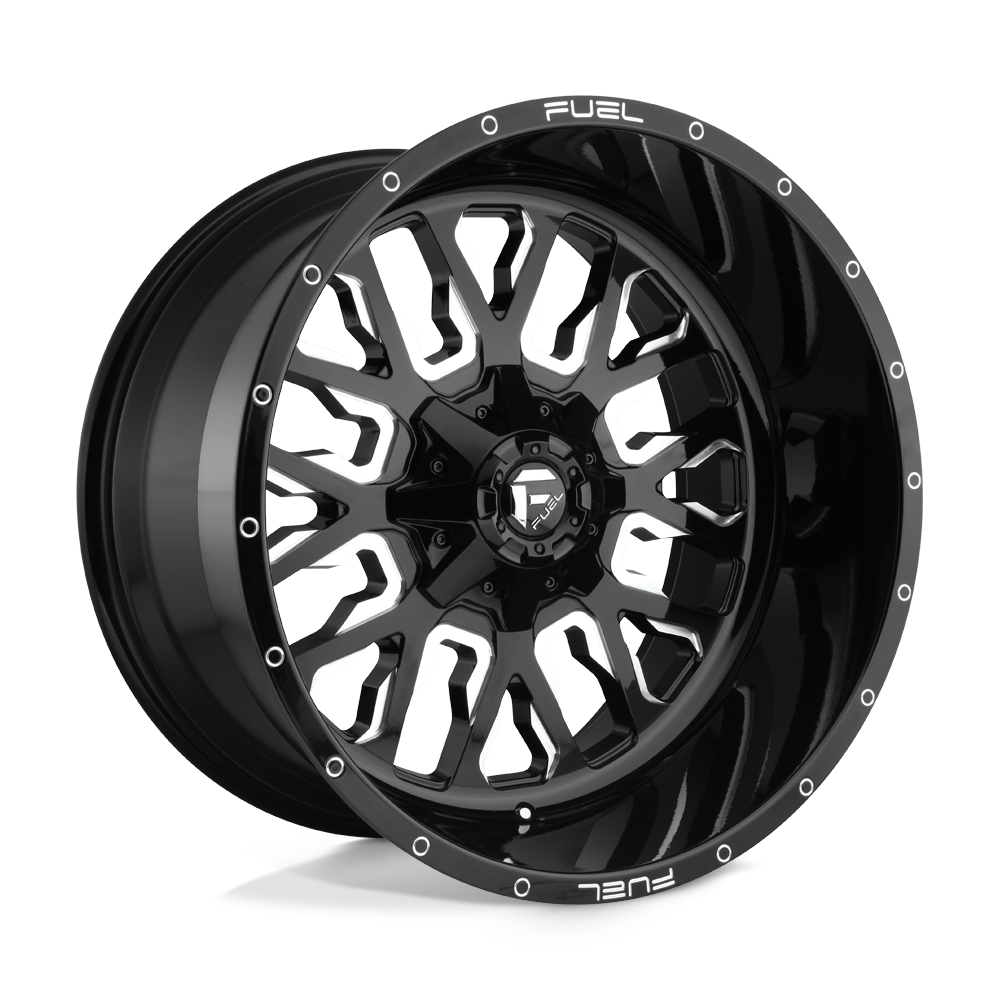 Fuel D611 STROKE GLOSS BLACK MILLED