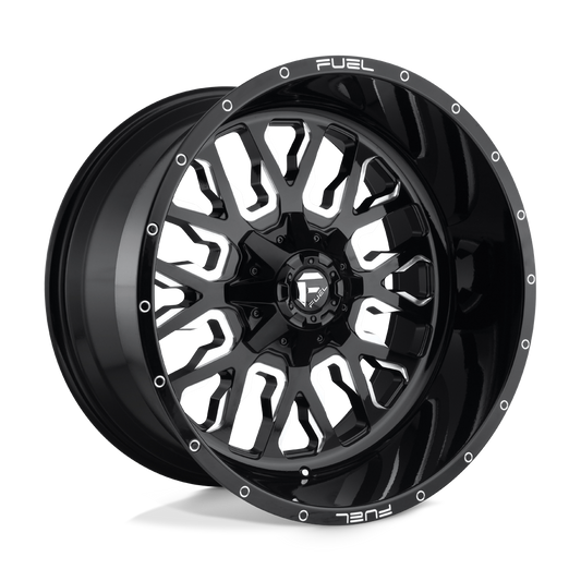 Fuel D611 STROKE GLOSS BLACK MILLED