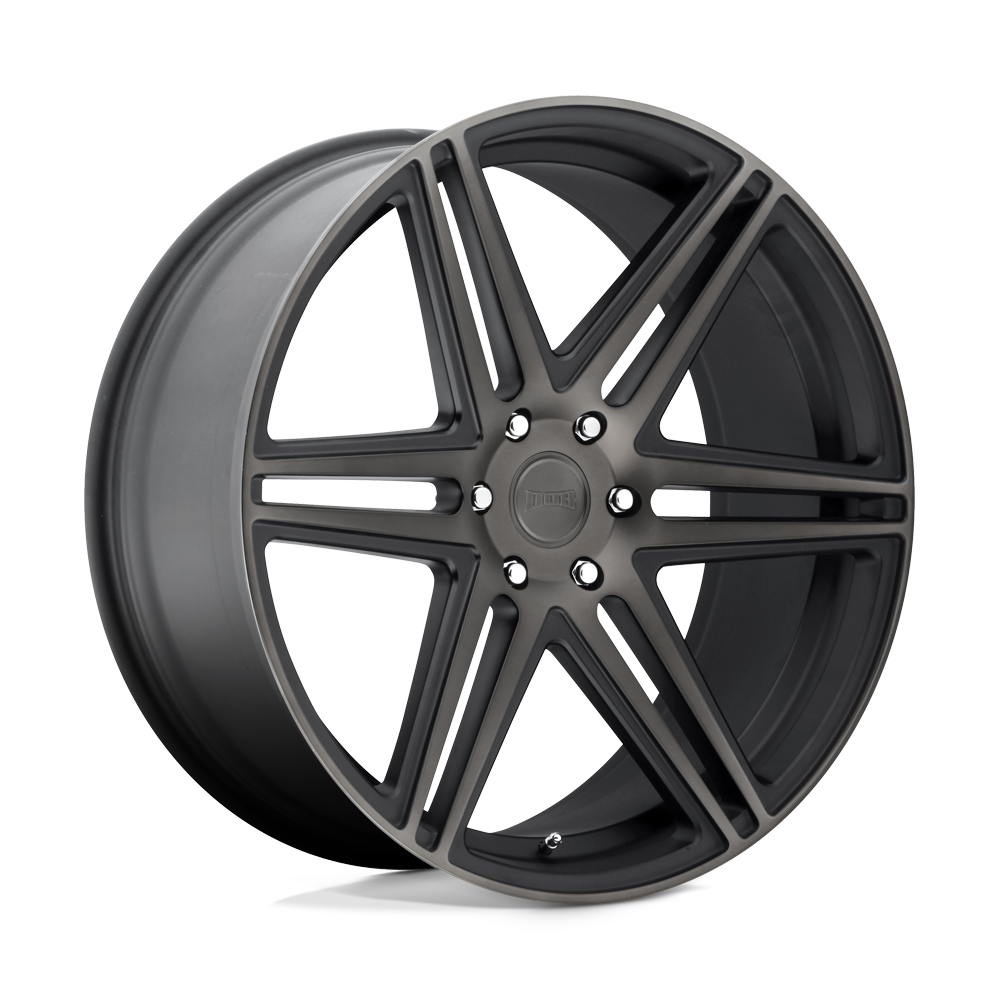 DUB 1PC S123 SKILLZ MATTE BLACK DOUBLE DARK TINT
