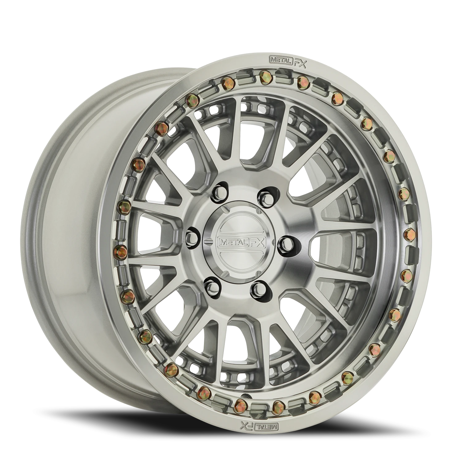 Metal-FX Slayer Truck Wheel Silver