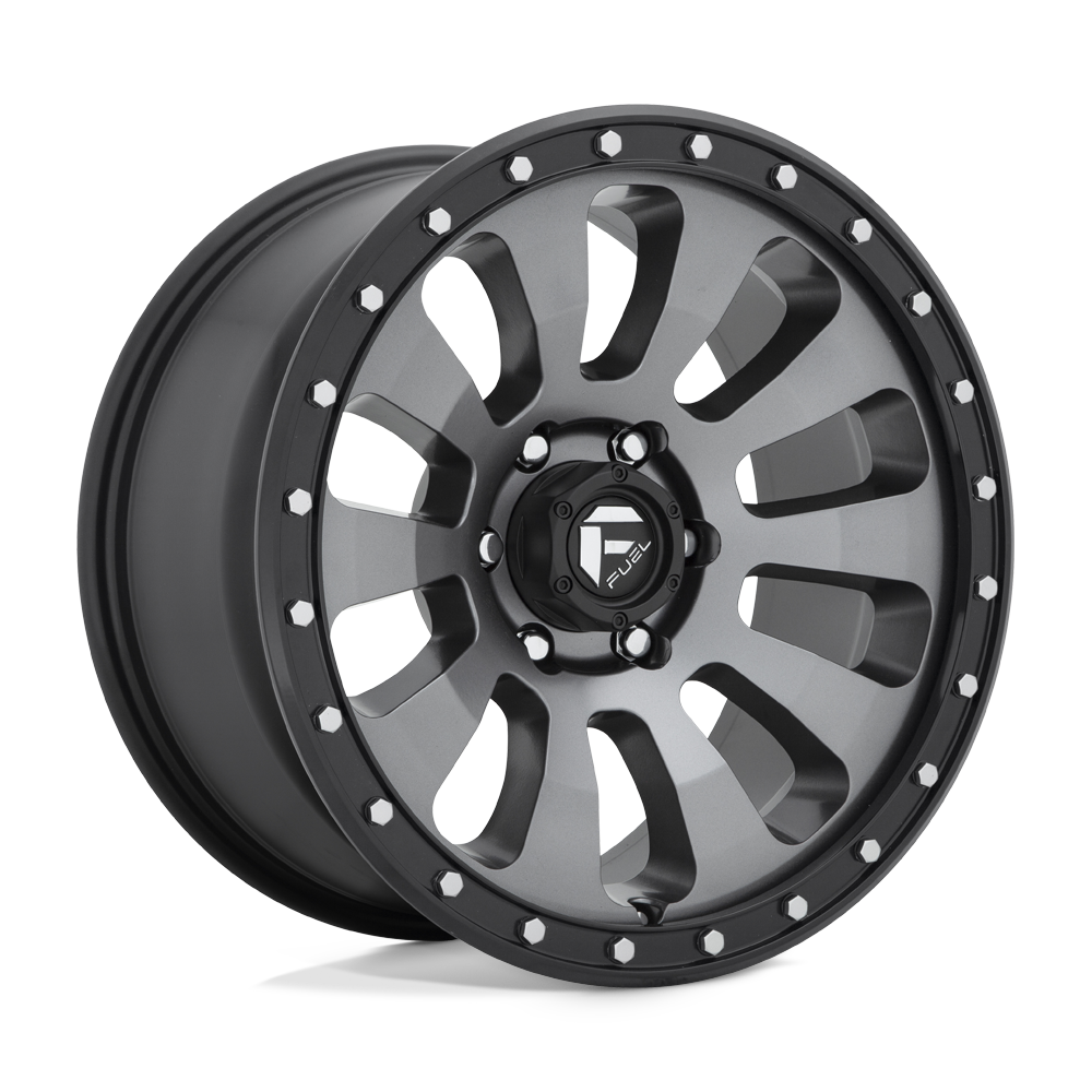 Fuel D648 TACTIC MATTE GUN METAL BLACK BEAD RING