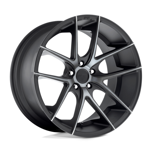 Niche 1PC M130 TARGA MATTE BLACK DOUBLE DARK TINT