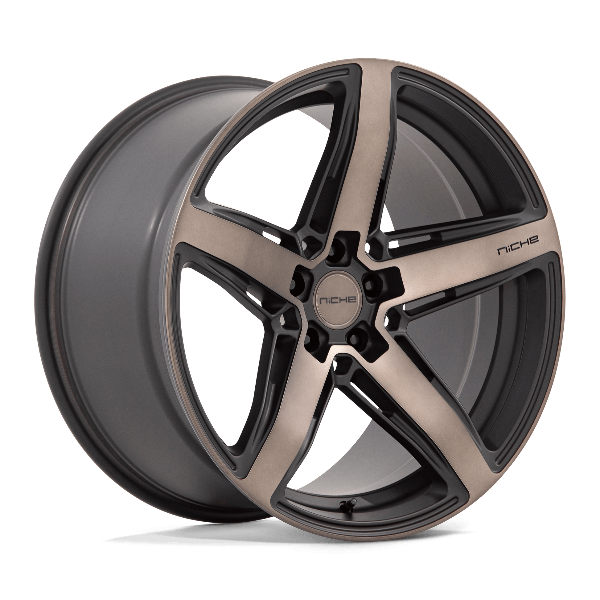 Niche 1PC M271 TERAMO MATTE BLACK WITH DOUBLE DARK TINT FACE