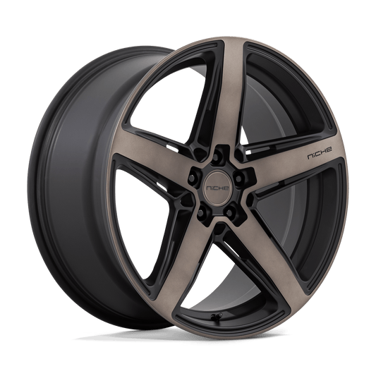 Niche 1PC M271 TERAMO MATTE BLACK WITH DOUBLE DARK TINT FACE