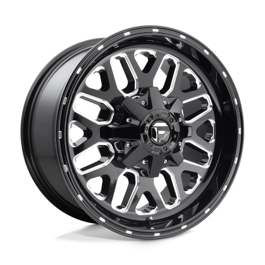 Fuel D588 TITAN GLOSS BLACK MILLED