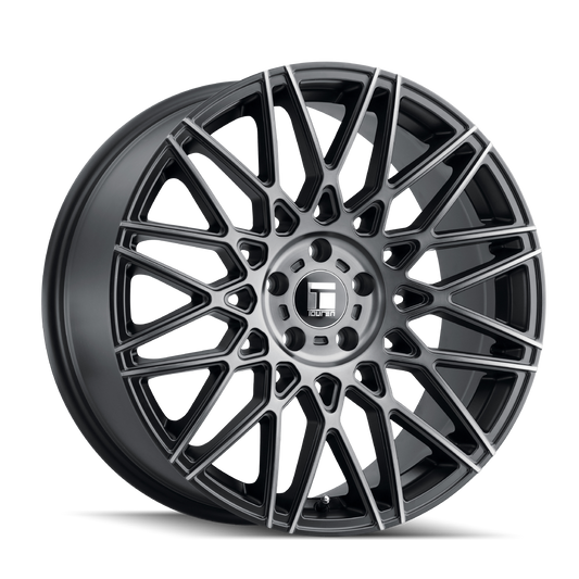 TOUREN TR78 MATTE BLACK BRUSHED WITH DARK