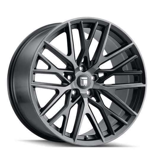 TOUREN TR91 MATTE BLACK BRUSHED WITH DARK