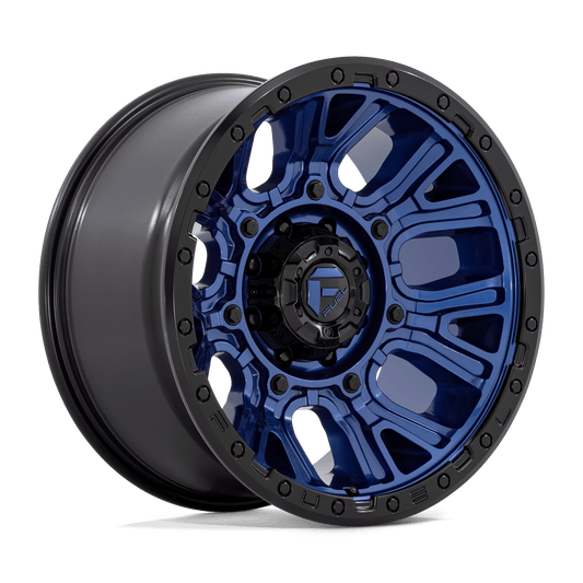 Fuel D827 TRACTION DARK BLUE WITH BLACK RING