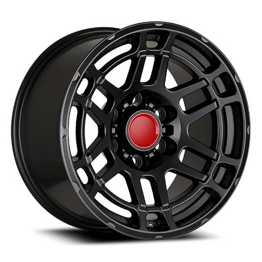 OE REPLICA TRD-6    REPLICA WHEEL MATTE BLACK