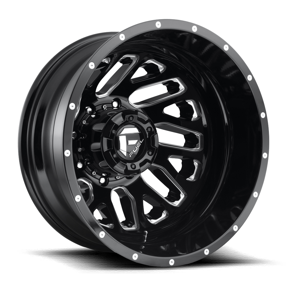 Fuel D581 TRITON GLOSS BLACK MILLED