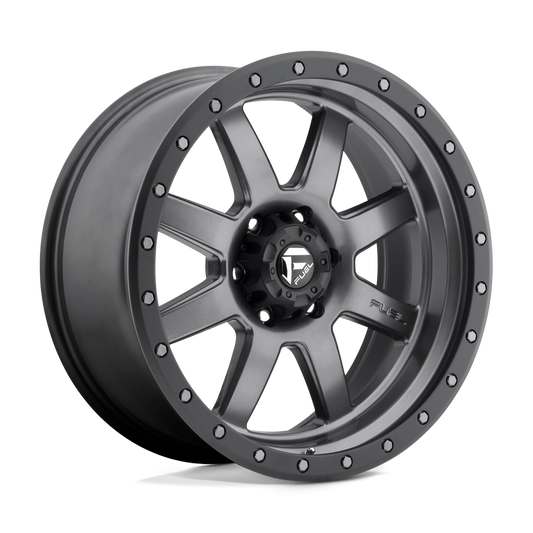 Fuel D552 TROPHY MATTE GUN METAL BLACK BEAD RING