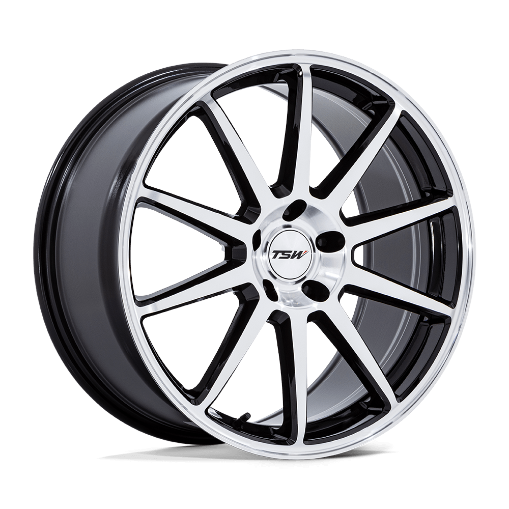 TSW TW004 CANARD GLOSS BLACK W/ MACHINED FACE