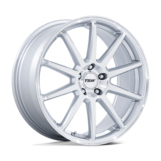TSW TW004 CANARD GLOSS SILVER W/ MACHINED FACE