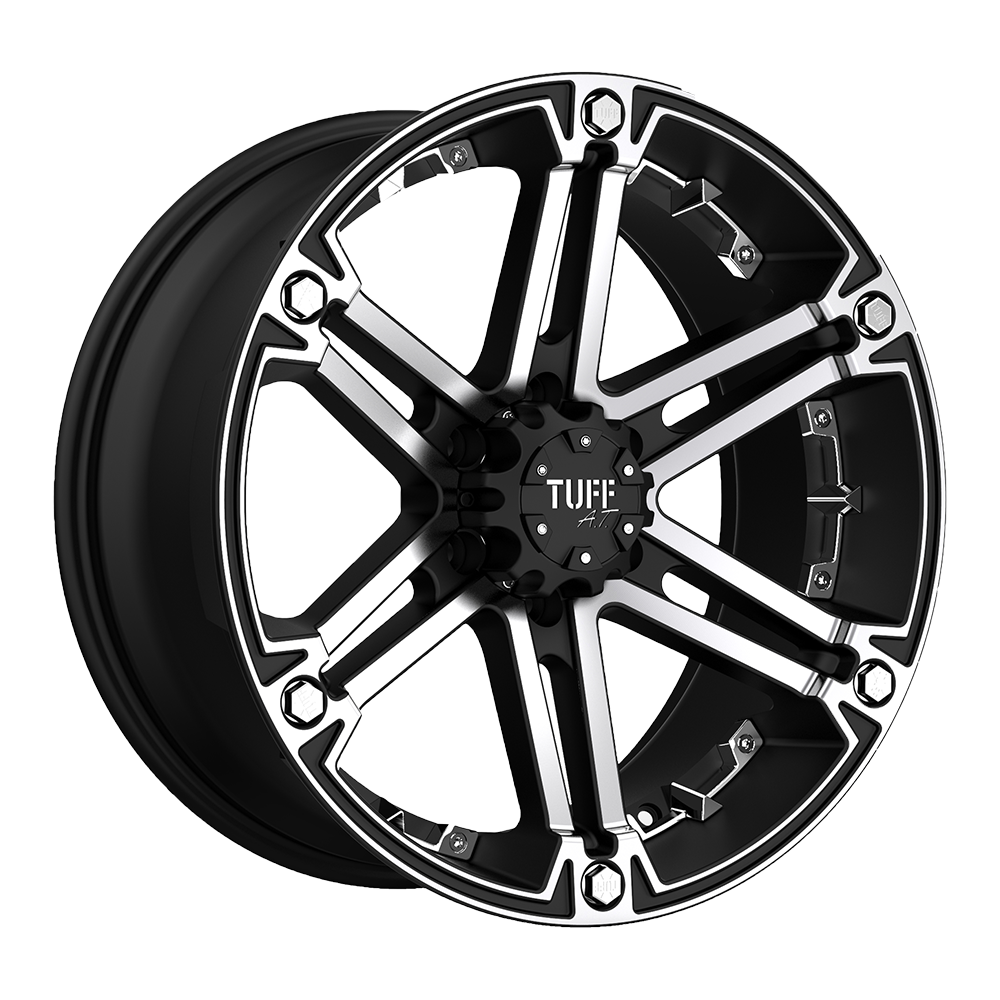 Tuff T01 FLAT BLACK W/ MACHINED FACE
