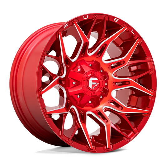 Fuel D771 TWITCH CANDY RED MILLED