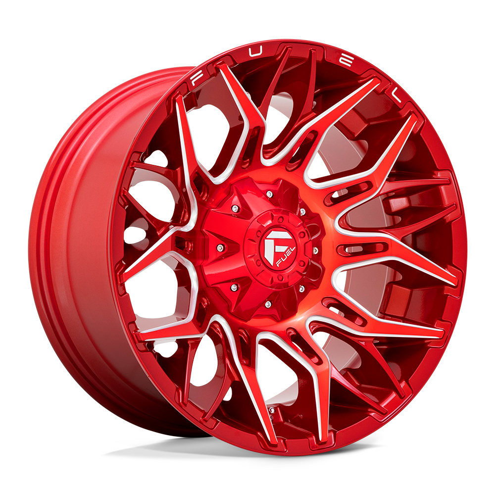 Fuel D771 TWITCH CANDY RED MILLED