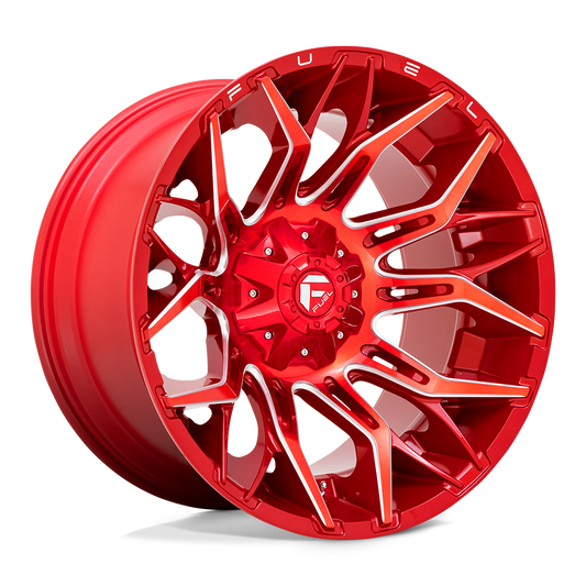 Fuel D771 TWITCH CANDY RED MILLED
