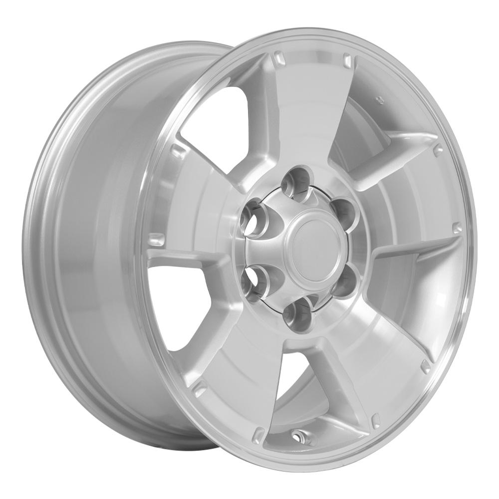OE WHEELS TY09 17x7.5 6X139.7 30 SILVER MACHINED