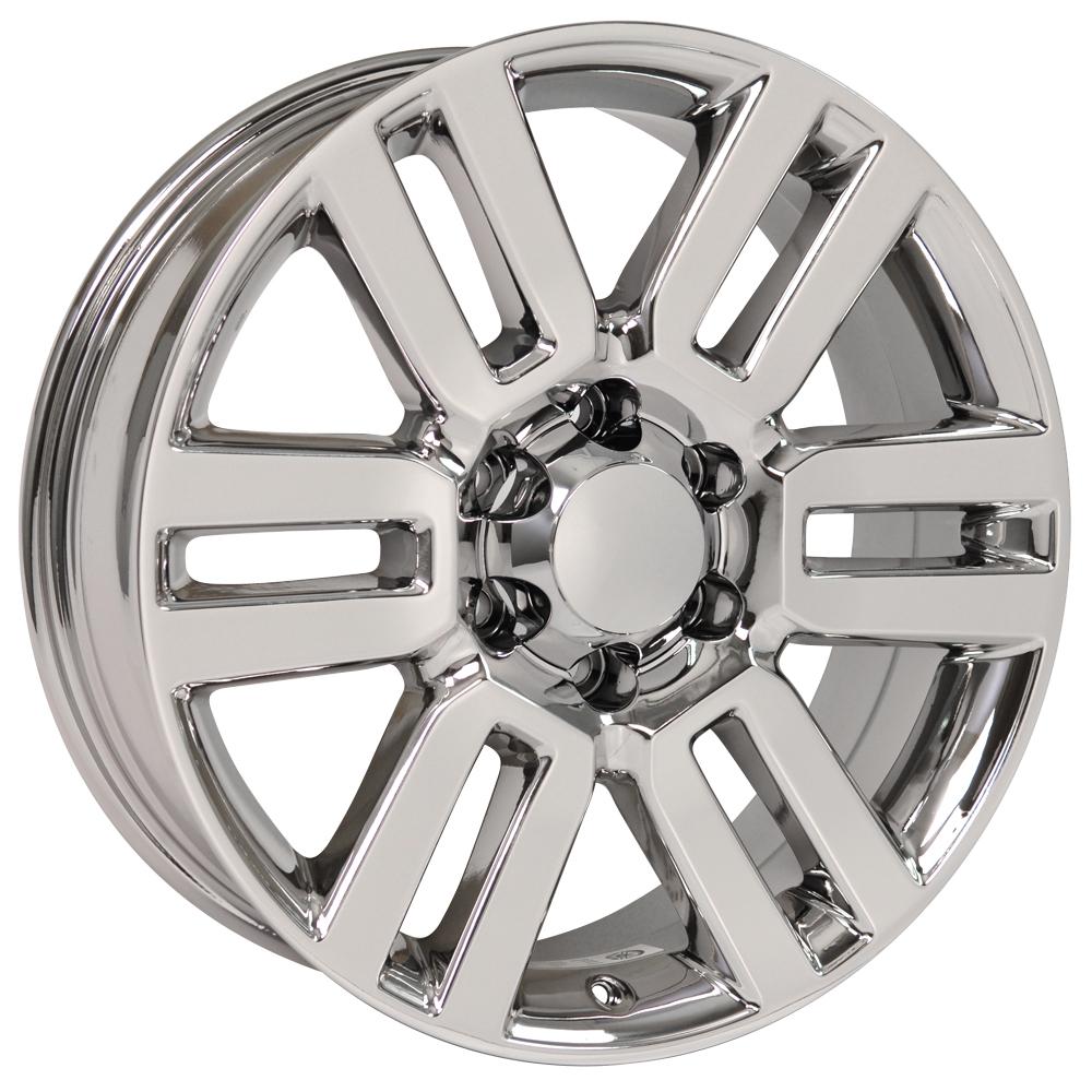 OE WHEELS TY10 20x7 6X139.7 15 CHROME