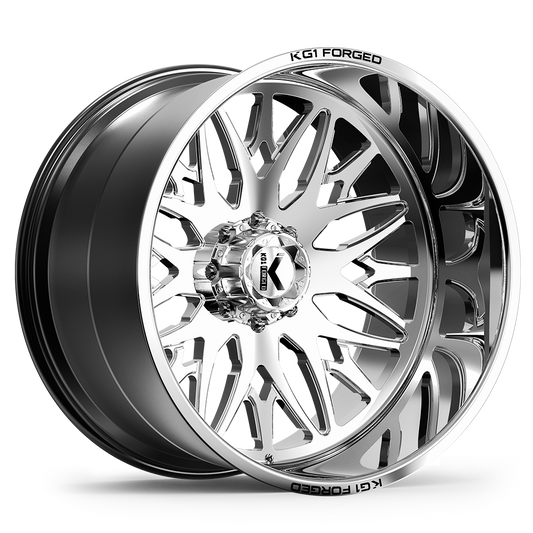 KG1 TRIDENT CUSTOM WHEEL POLISHED