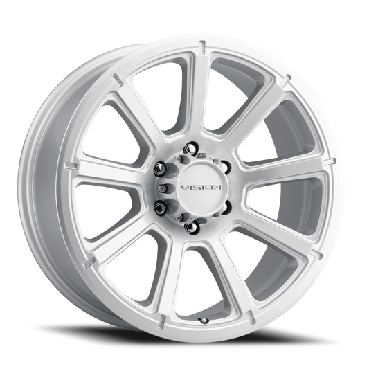 VISION TURBINE 16X8 0 6X139.7 Winter Paint-Silver( Salt Resistant)