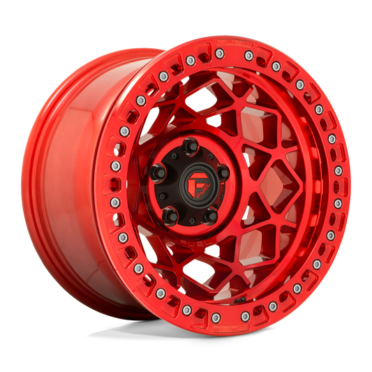 Fuel D121 UNIT BEADLOCK CANDY RED