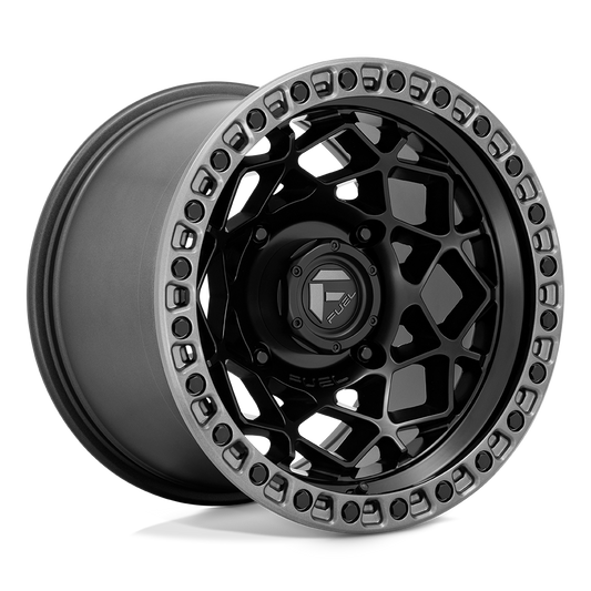 Fuel UTV D783 UNIT UTV MATTE BLACK WITH GUNMETAL RING
