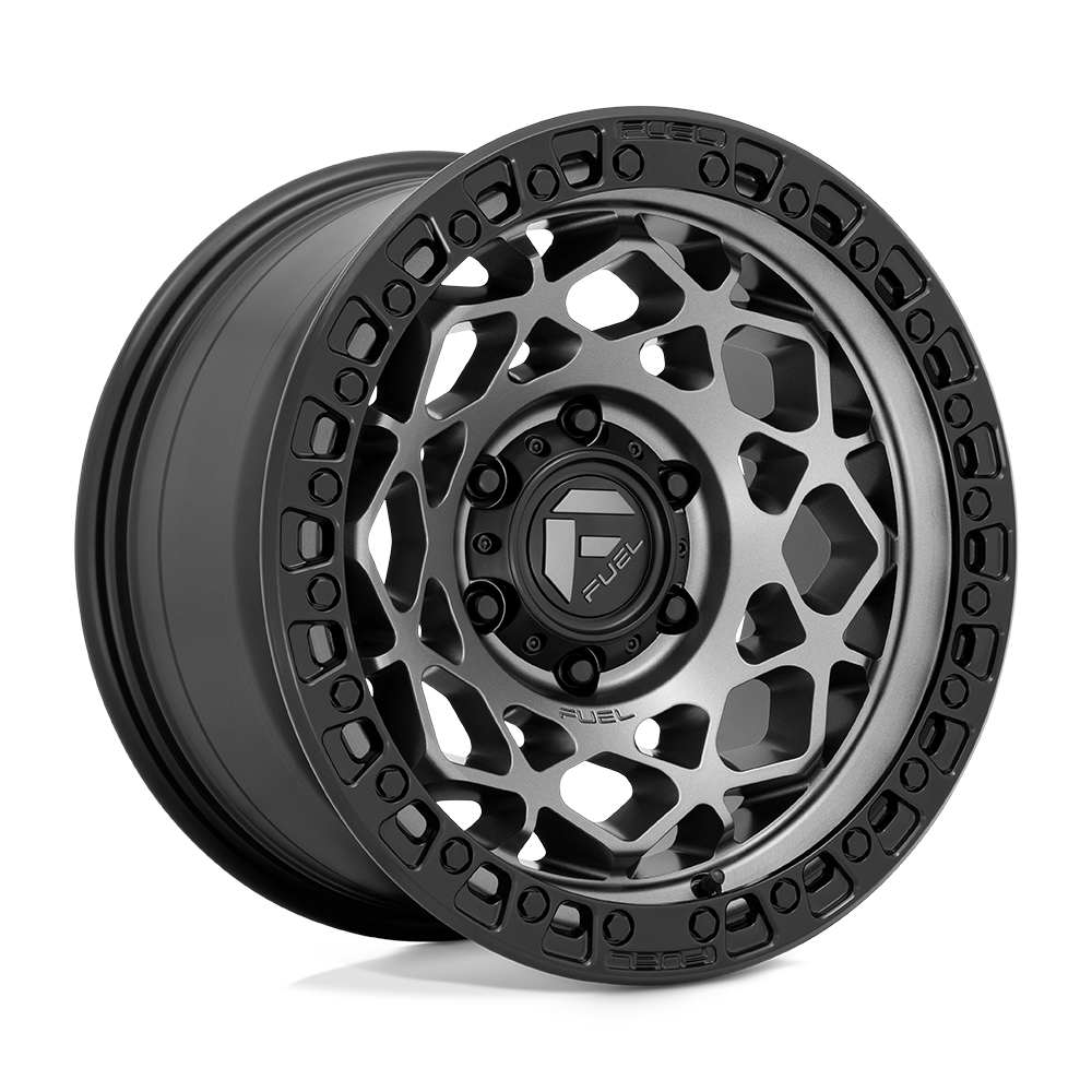 Fuel D784 UNIT GUNMETAL WITH MATTE BLACK RING