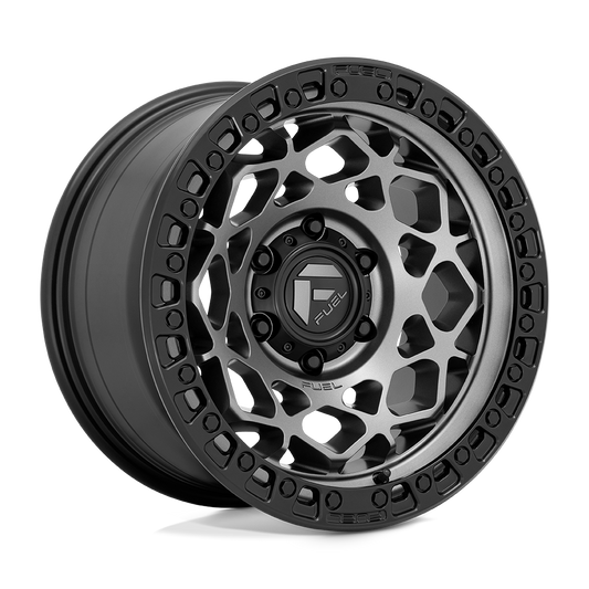 Fuel D784 UNIT GUNMETAL WITH MATTE BLACK RING