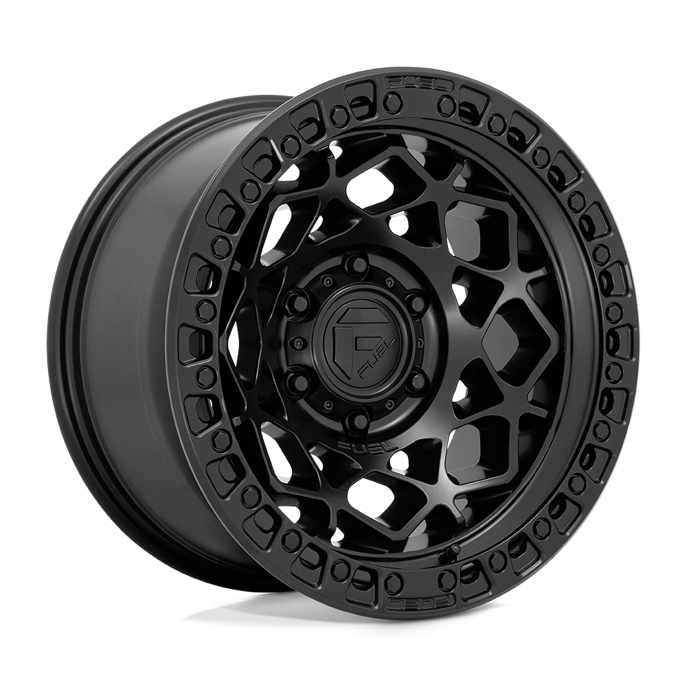 Fuel D786 UNIT MATTE BLACK WITH MATTE BLACK RING