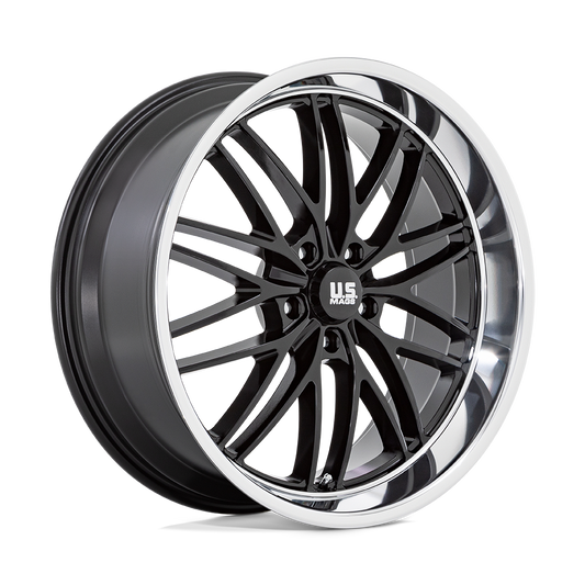 US Mag 1PC U138 SANTA CRUZ GLOSS BLACK WITH DIAMOND CUT LIP