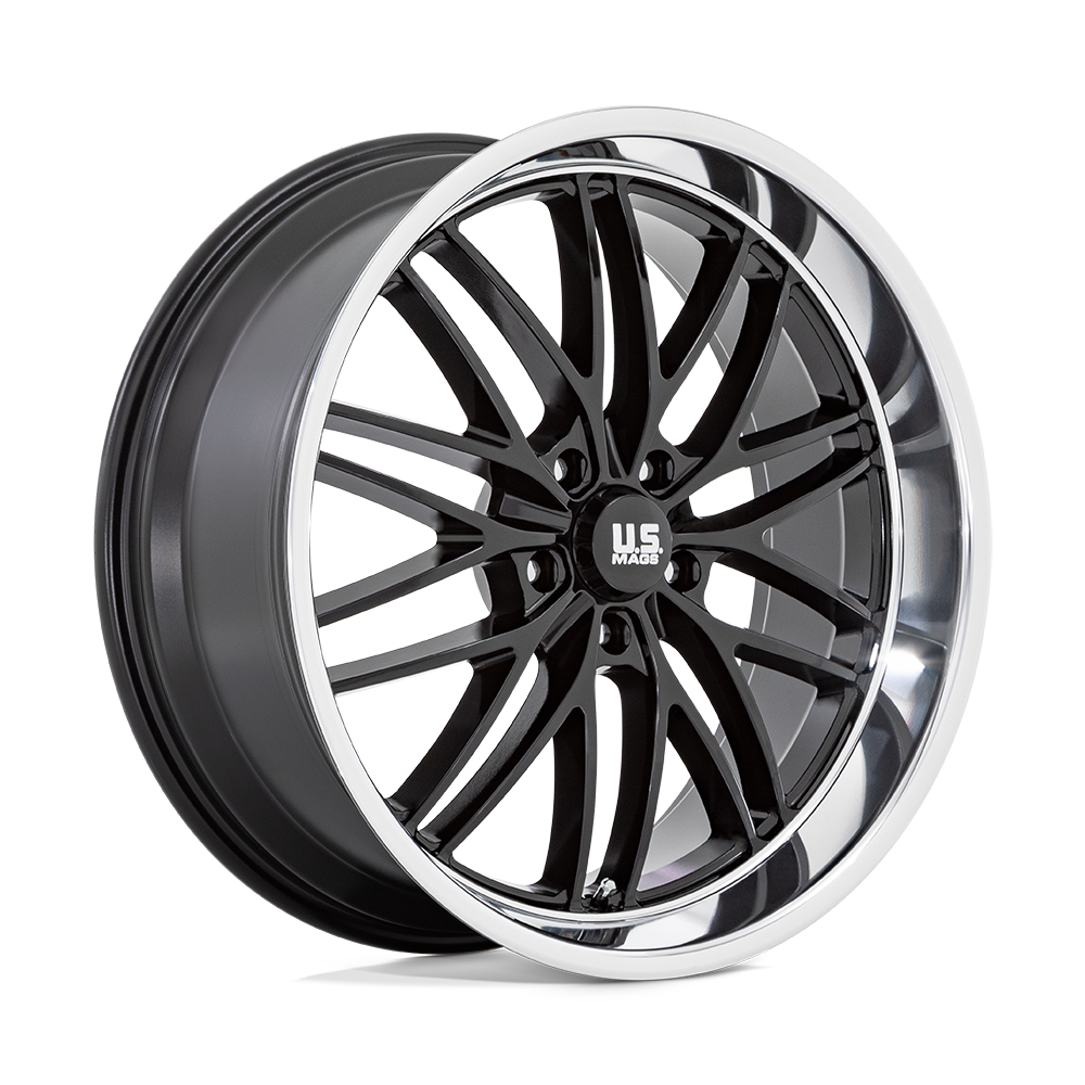 US Mag 1PC U138 SANTA CRUZ GLOSS BLACK WITH DIAMOND CUT LIP