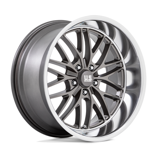 US Mag 1PC U139 SANTA CRUZ ANTHRACITE WITH DIAMOND CUT LIP