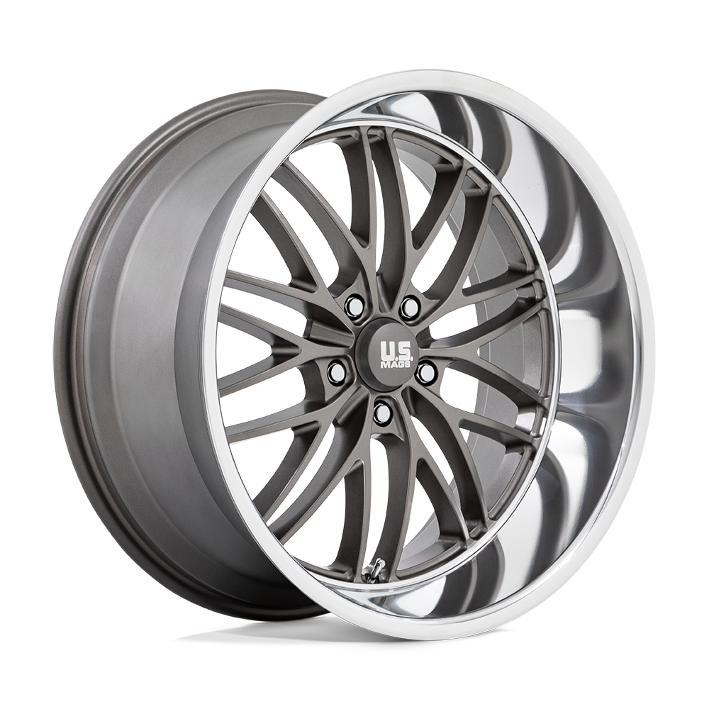 US Mag 1PC U139 SANTA CRUZ ANTHRACITE WITH DIAMOND CUT LIP