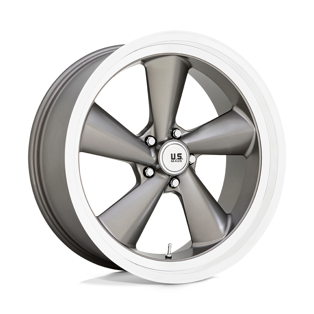 US Mag 1PC U137 TS ANTHRACITE WITH DIAMOND CUT LIP