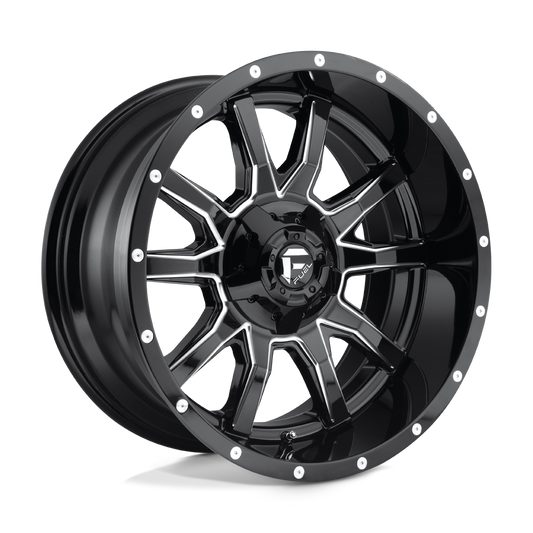 Fuel D627 VANDAL GLOSS BLACK MILLED