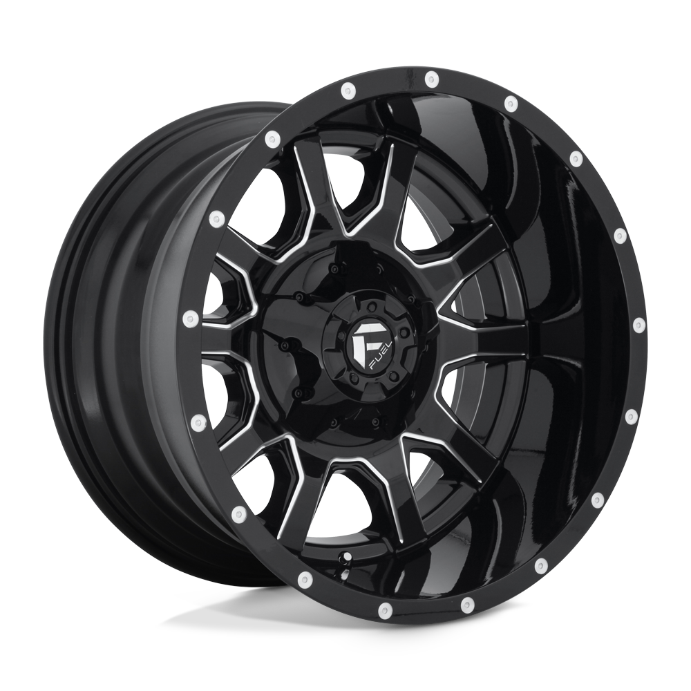 Fuel D627 VANDAL GLOSS BLACK MILLED
