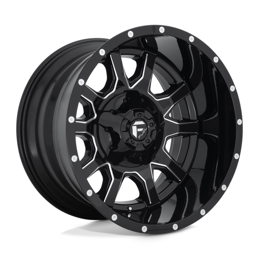 Fuel D627 VANDAL GLOSS BLACK MILLED